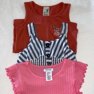 New Sleeveless Slip On Tops Girls 7/8